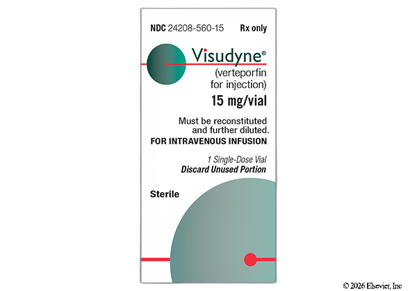 VISUDYNE 15 MG POWDER FOR SOLUTION - DIN 02242367