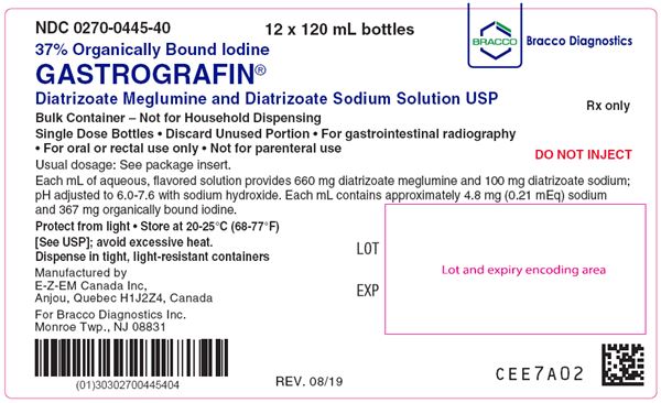 GASTROGRAFIN 10 % SOLUTION - DIN 02228564