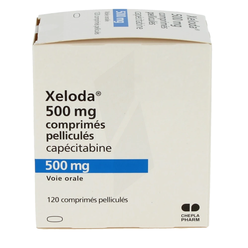 XELODA 500 MG TABLET - DIN 02238454