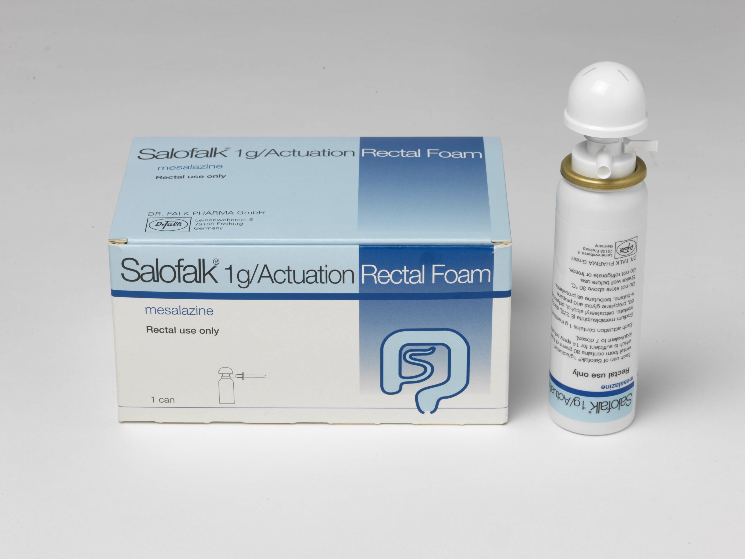 SALOFALK 1000 MG SUPPOSITORY - DIN 02242146
