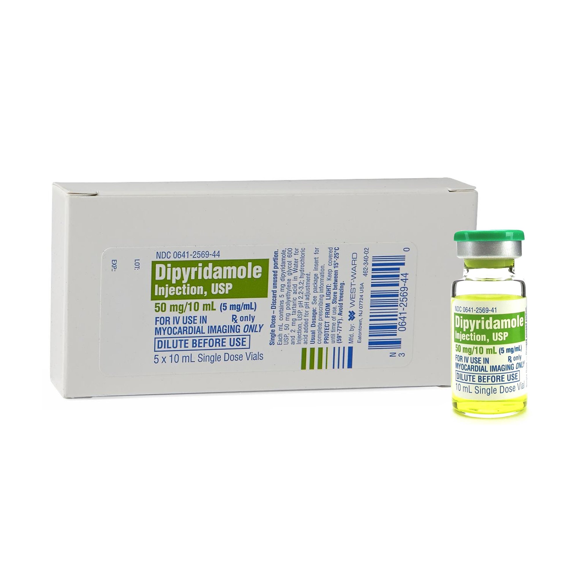 DIPYRIDAMOLE INJECTION, USP 5 MG LIQUID - DIN 02244475