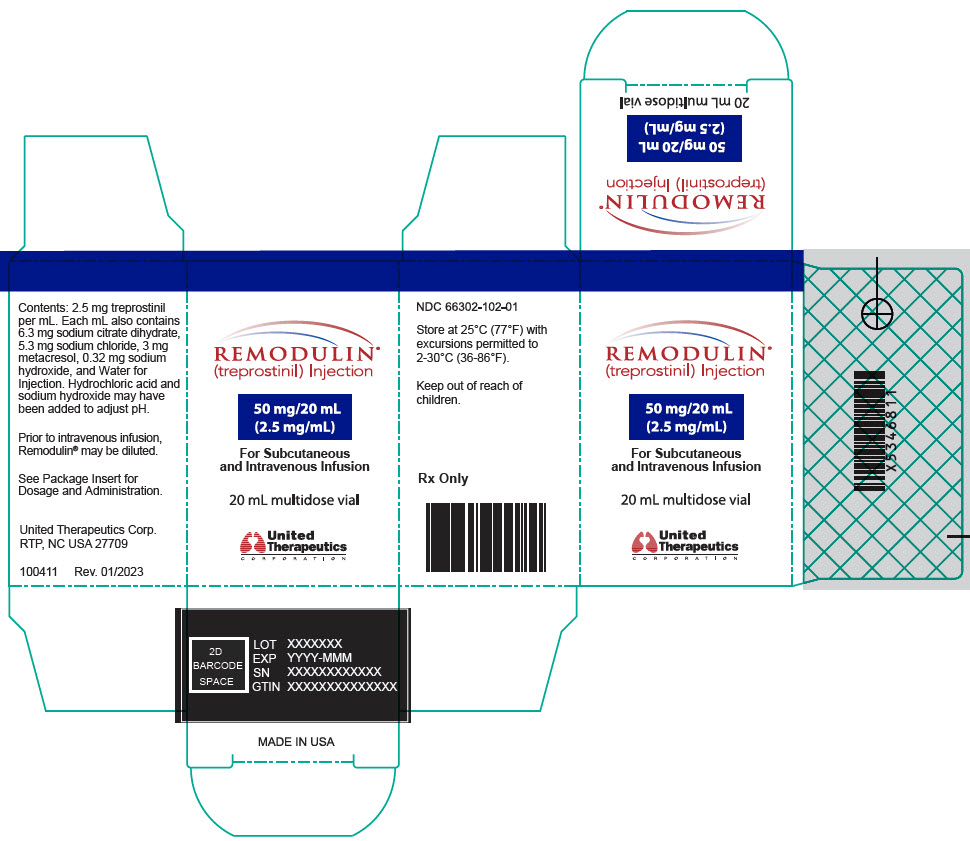 REMODULIN 5 MG SOLUTION - DIN 02246554