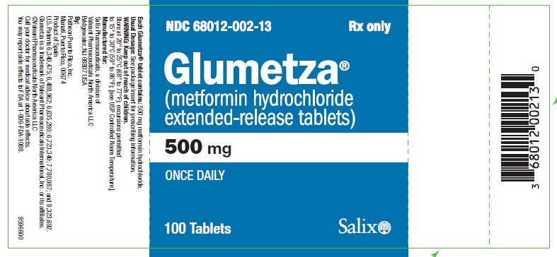 GLUMETZA 1000 MG TABLET (EXTENDED-RELEASE) - DIN 02300451