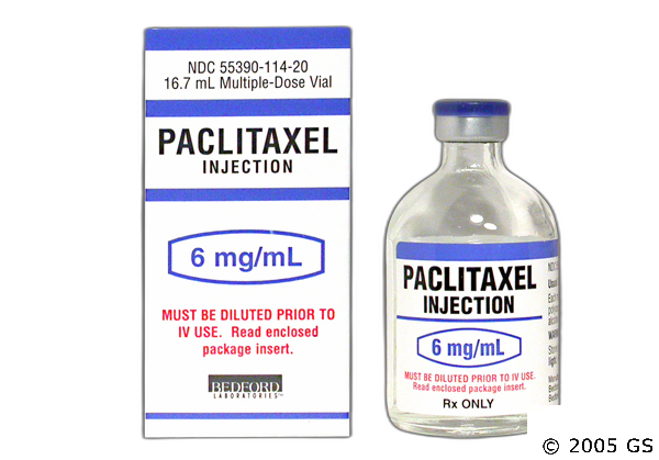 PACLITAXEL INJECTION USP 6 MG SOLUTION - DIN 02320150
