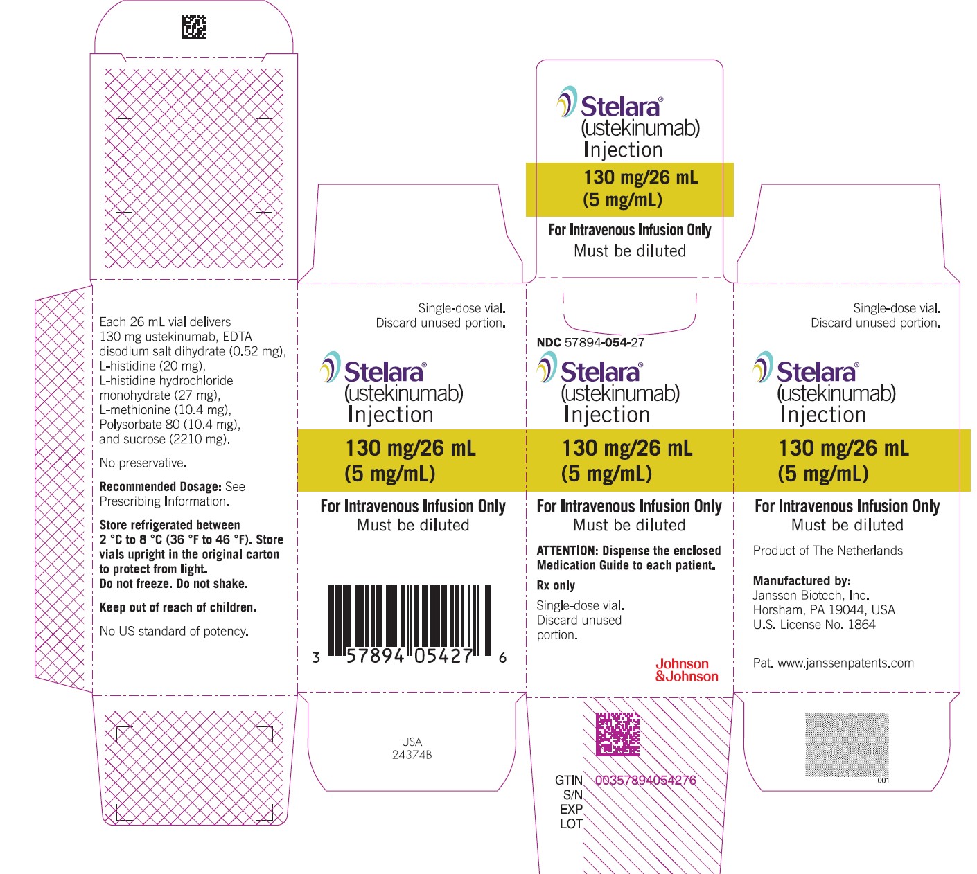 STELARA 90 MG / 1 ML SOLUTION - DIN 02320681