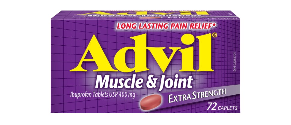 ADVIL MUSCLE AND JOINT 400 MG TABLET - DIN 02355701
