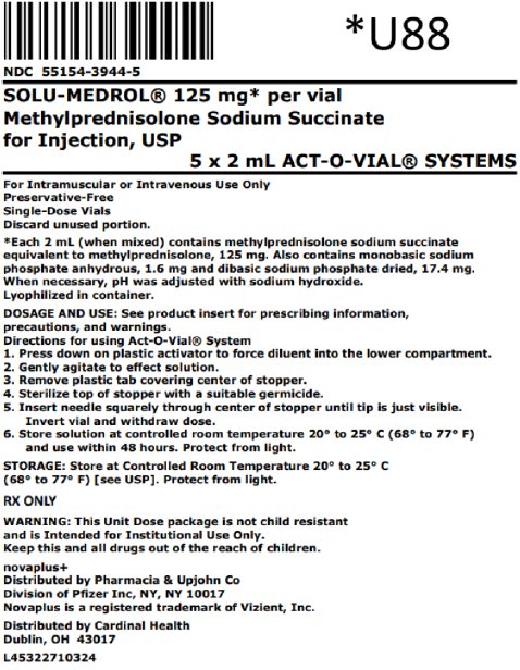 SOLU-MEDROL 1 G KIT ; POWDER FOR SOLUTION - DIN 02367971
