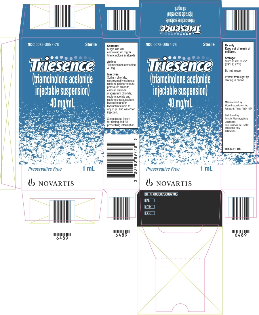 TRIESENCE 40 MG SUSPENSION - DIN 02368676