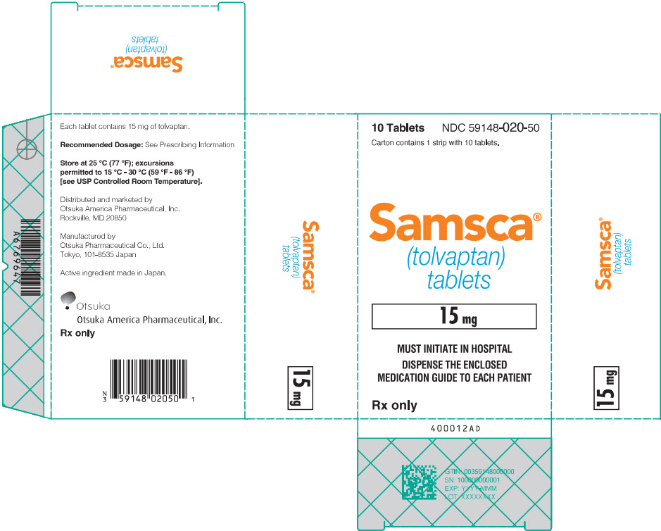 SAMSCA 30 MG TABLET - DIN 02370476