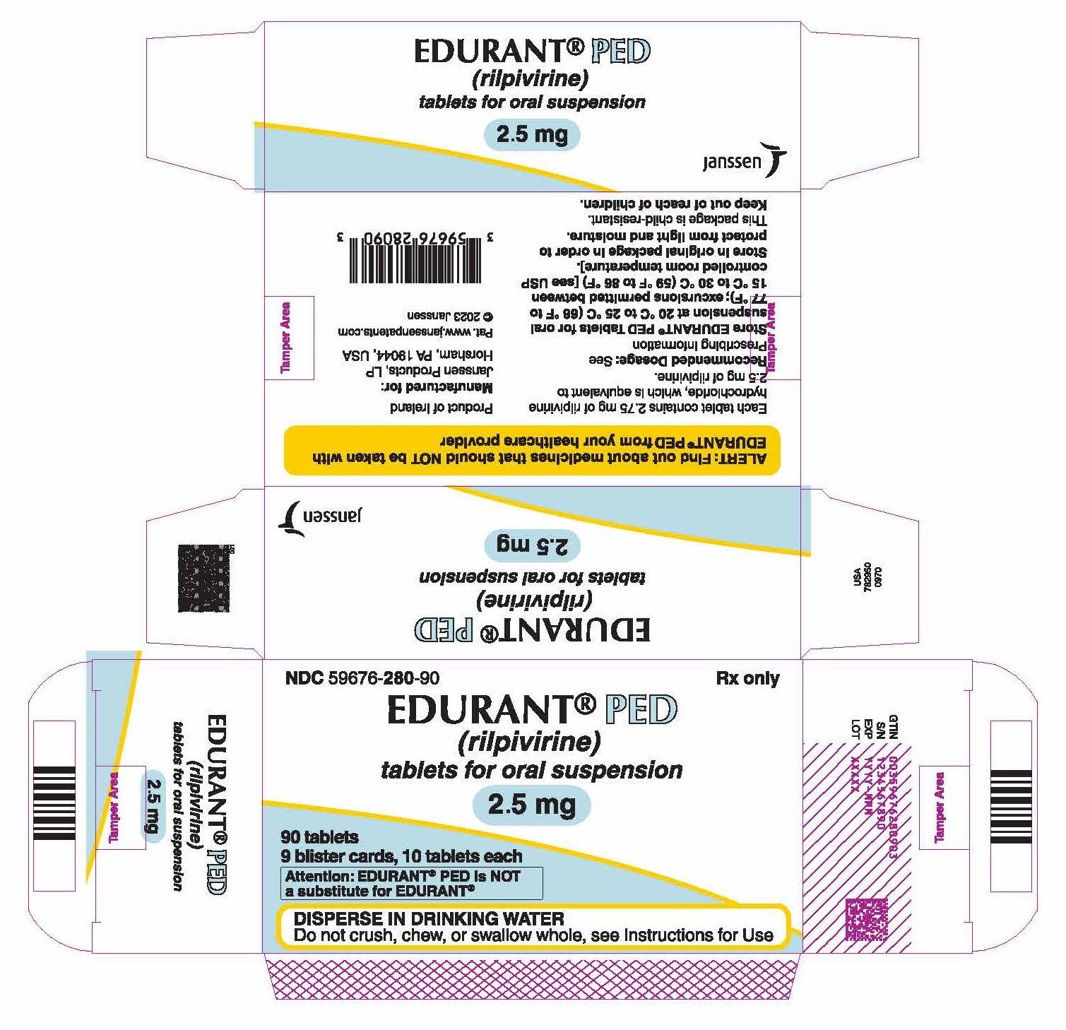 EDURANT 25 MG TABLET - DIN 02370603
