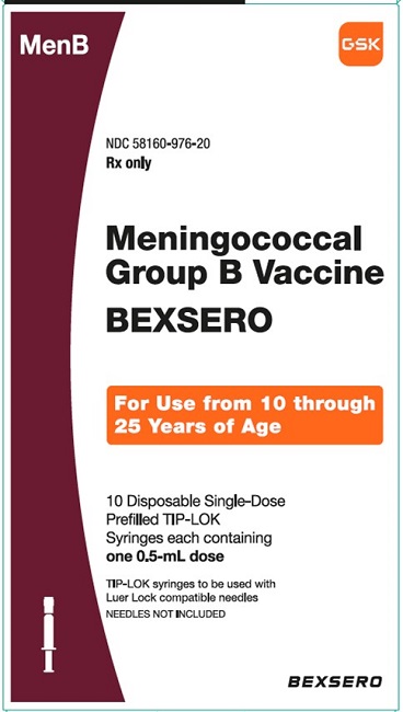 BEXSERO 25 MCG / 0.5 ML SUSPENSION - DIN 02417030