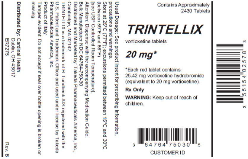 TRINTELLIX 5 MG TABLET - DIN 02432919