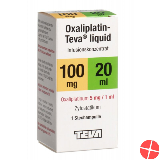 OXALIPLATIN INJECTION 5 MG SOLUTION - DIN 02435071