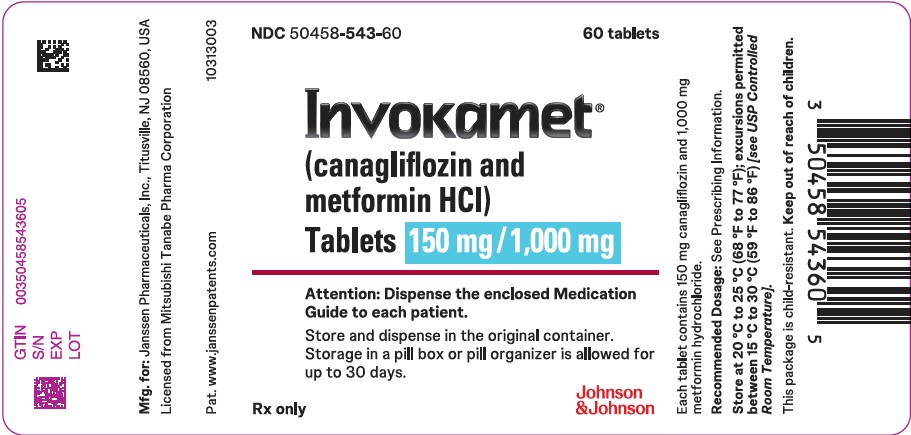 INVOKAMET 1000 MG TABLET - DIN 02455455