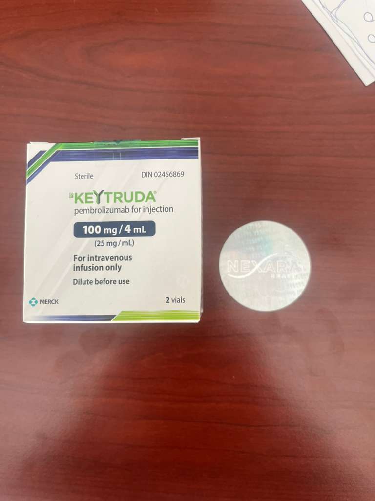 KEYTRUDA 25 MG SOLUTION - DIN 02456869