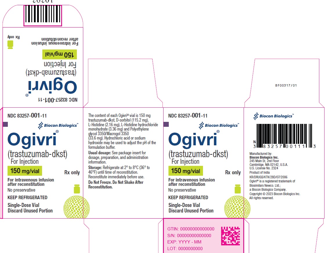 OGIVRI 20 ML POWDER FOR SOLUTION - DIN 02474433