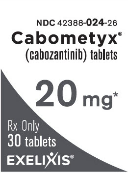 CABOMETYX 60 MG TABLET - DIN 02480840
