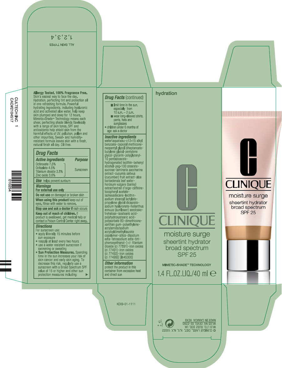 MOISTURE SURGE SHEERTINT HYDRATOR SPF 25 3.6 % CREAM - DIN 02492059