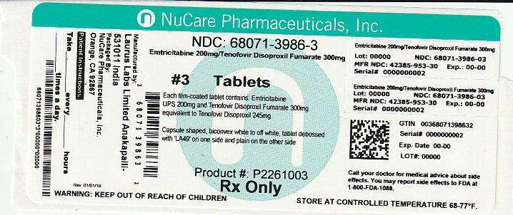 TENOFOVIR 300 MG TABLET - DIN 02512327