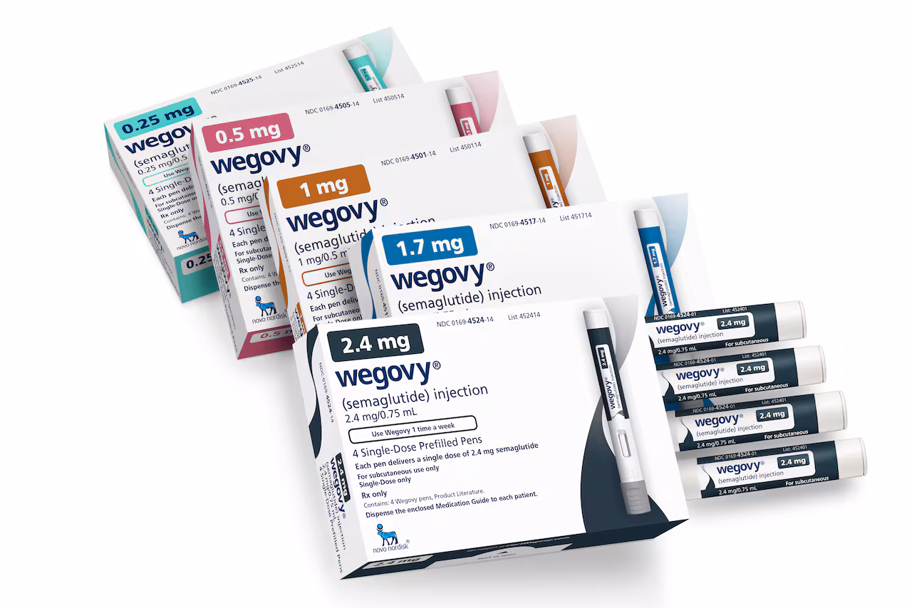 WEGOVY 4 MG / 3 ML SOLUTION - DIN 02528525