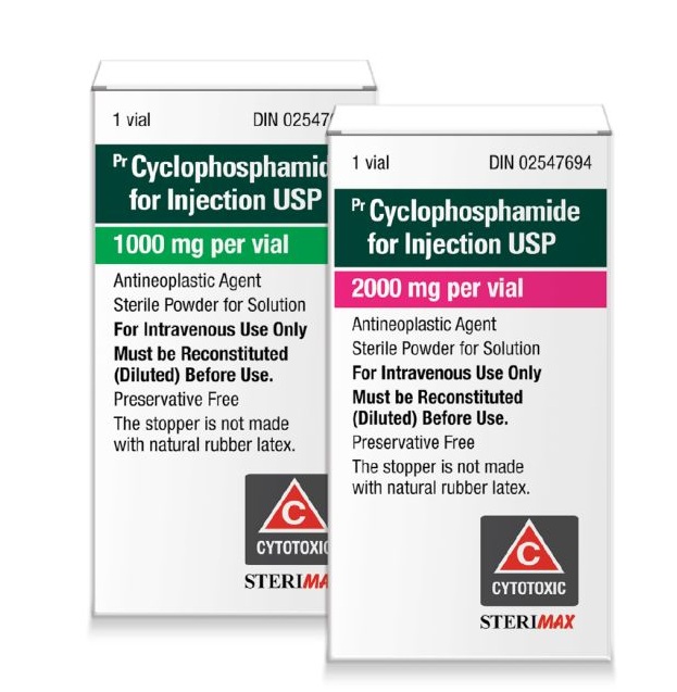 CYCLOPHOSPHAMIDE FOR INJECTION USP 1000 MG Injection - DIN 02547686