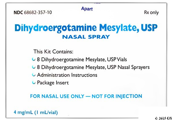 DIHYDROERGOTAMINE (DHE), 1MG/ML 1 MG LIQUID - DIN 00027243
