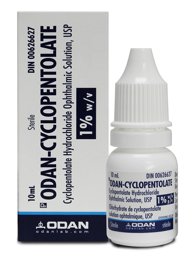 ODAN-CYCLOPENTOLATE 1 % SOLUTION - DIN 00626627